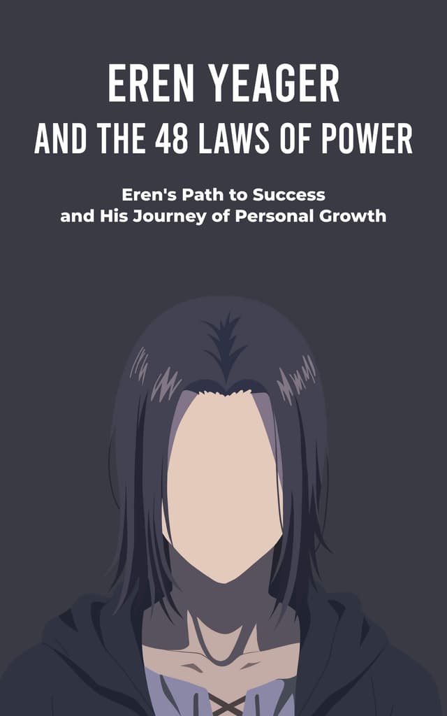 Eren Yeager and The 48 Laws Of Power Cover